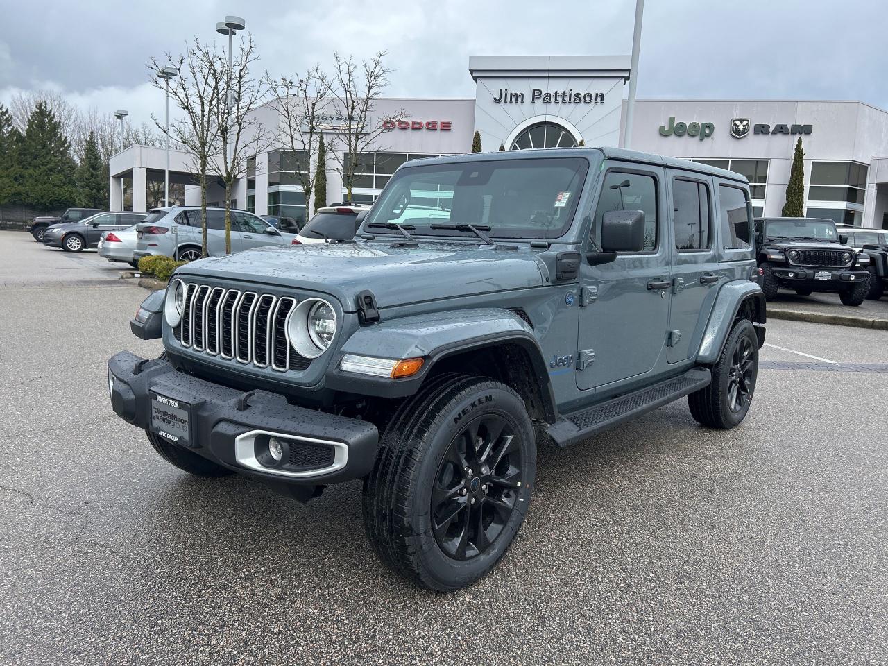 New 2025 Jeep Wrangler 4xe 4-Door Sahara for sale in Surrey, BC