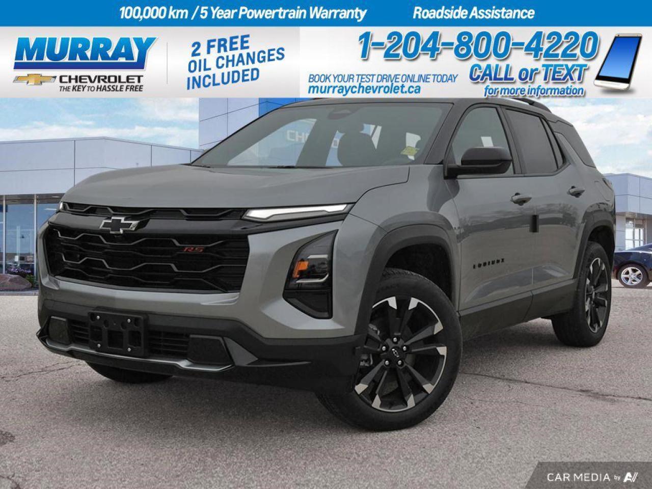 New 2025 Chevrolet Equinox AWD RS for sale in Winnipeg, MB