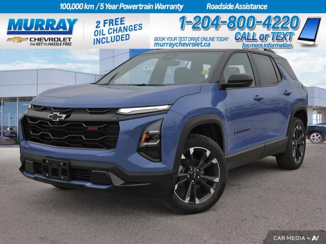 New 2025 Chevrolet Equinox AWD RS for sale in Winnipeg, MB