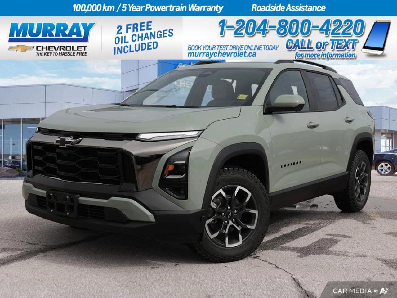 New 2025 Chevrolet Equinox AWD ACTIV for sale in Winnipeg, MB