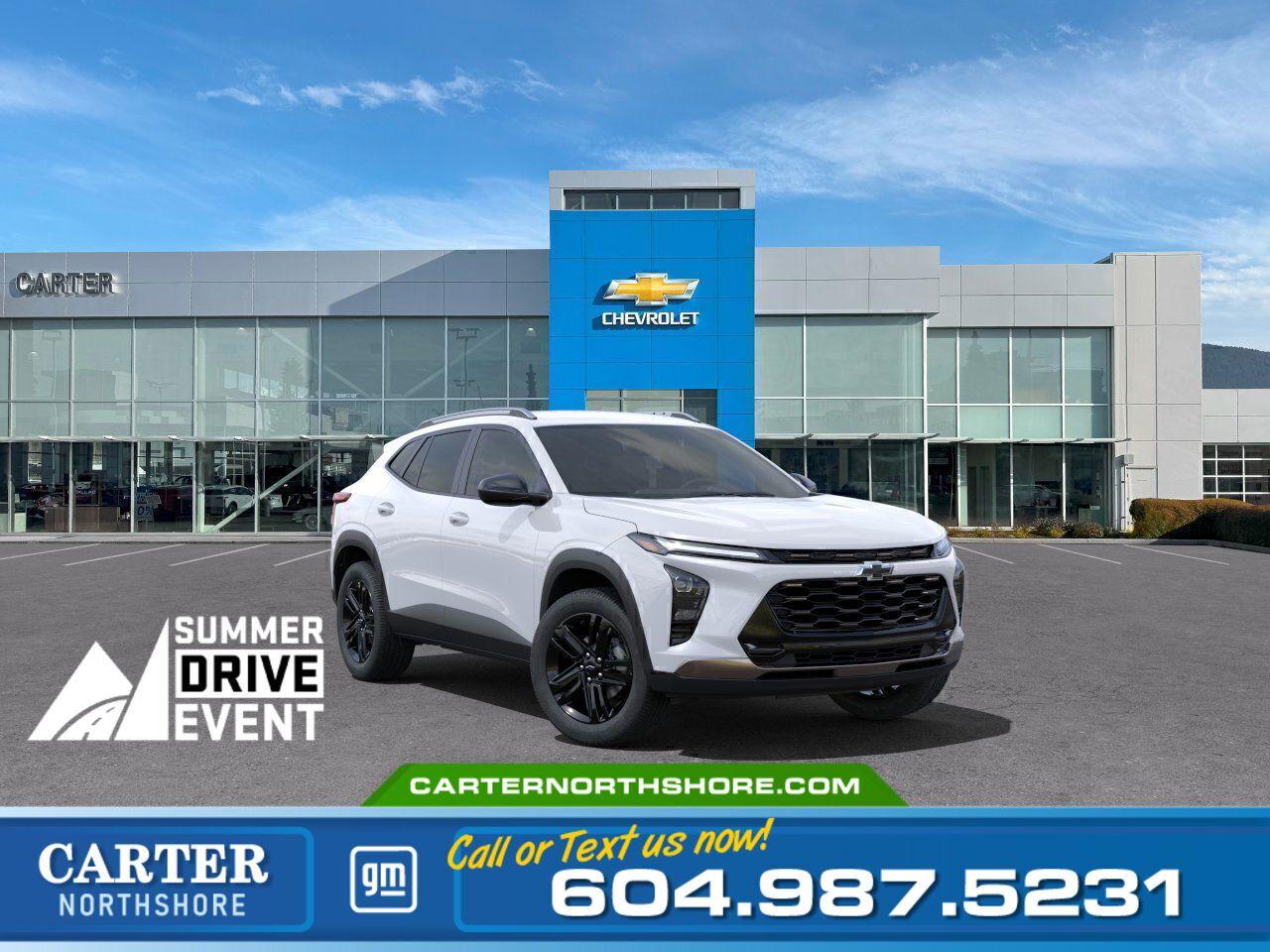 New 2025 Chevrolet Trax ACTIV FWD | HD Rear Cam/Driver Assist Pkg for sale in North Vancouver, BC