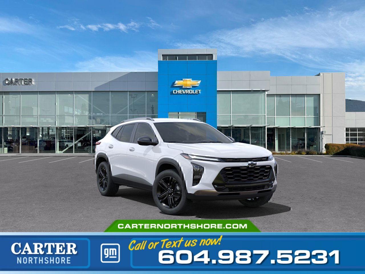 New 2025 Chevrolet Trax ACTIV FWD | HD Rear Cam/Driver Assist Pkg for sale in North Vancouver, BC