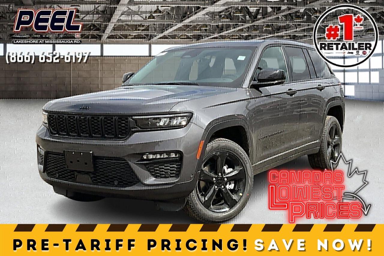 New 2025 Jeep Grand Cherokee LIMITED 4X4 | LuxTech2 | PanoRoof | Black Pkg for sale in Mississauga, ON