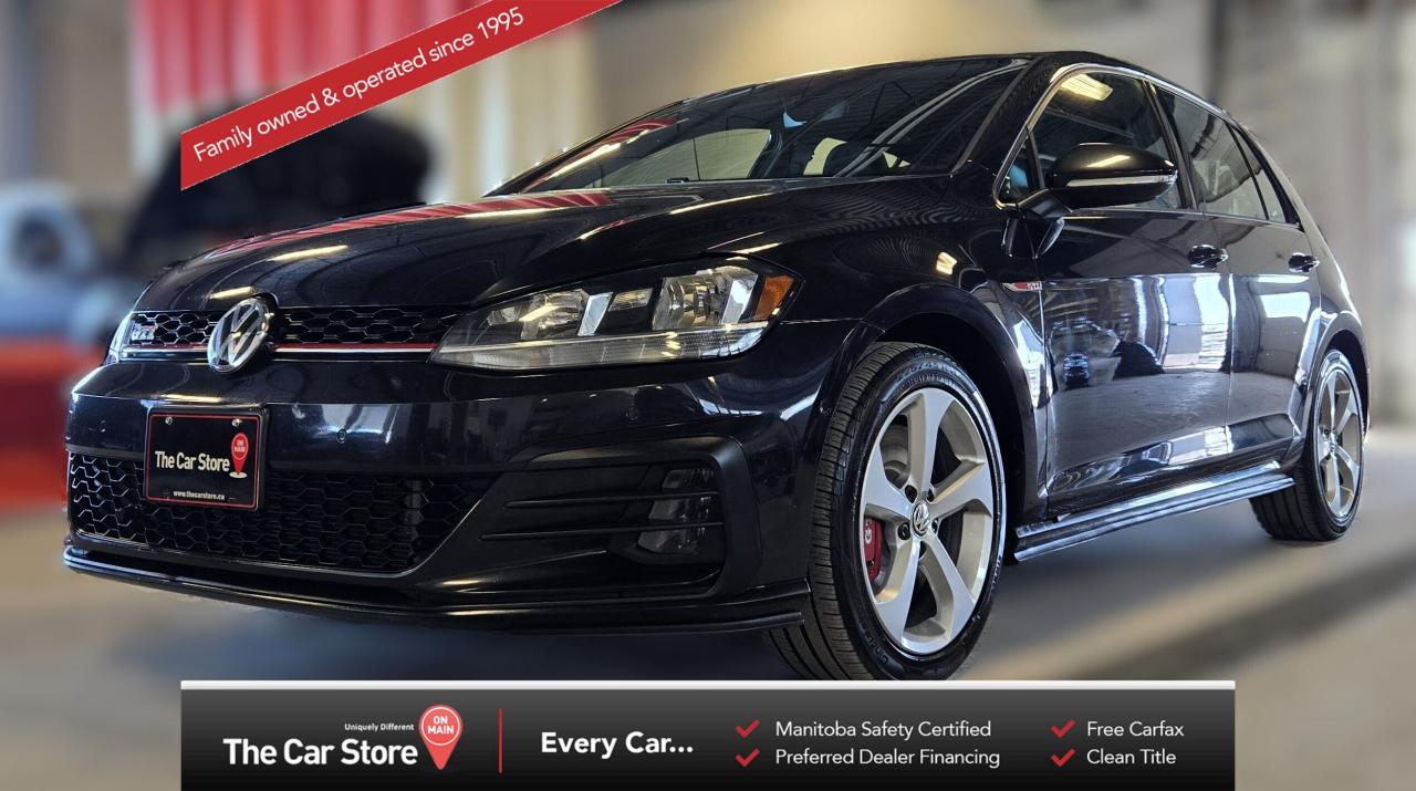 Used 2019 Volkswagen Golf GTI |Autobahn/Heated Seats/Carplay/1 Owner/Clean Title for sale in Winnipeg, MB