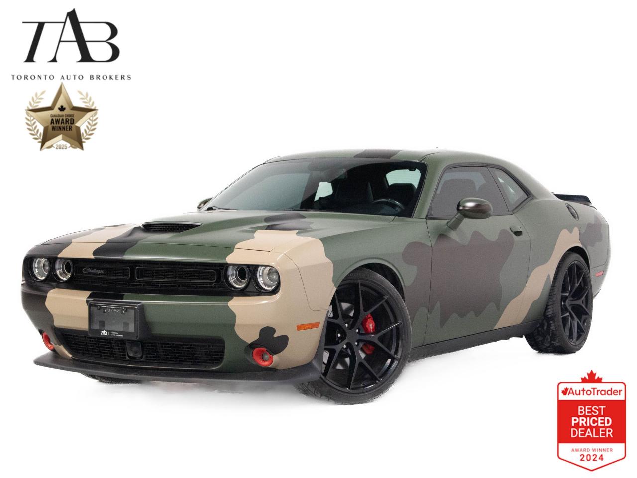 Used 2019 Dodge Challenger SCAT PACK 392 |  SUNROOF |  22 IN WHEELS | ALPINE for sale in Vaughan, ON