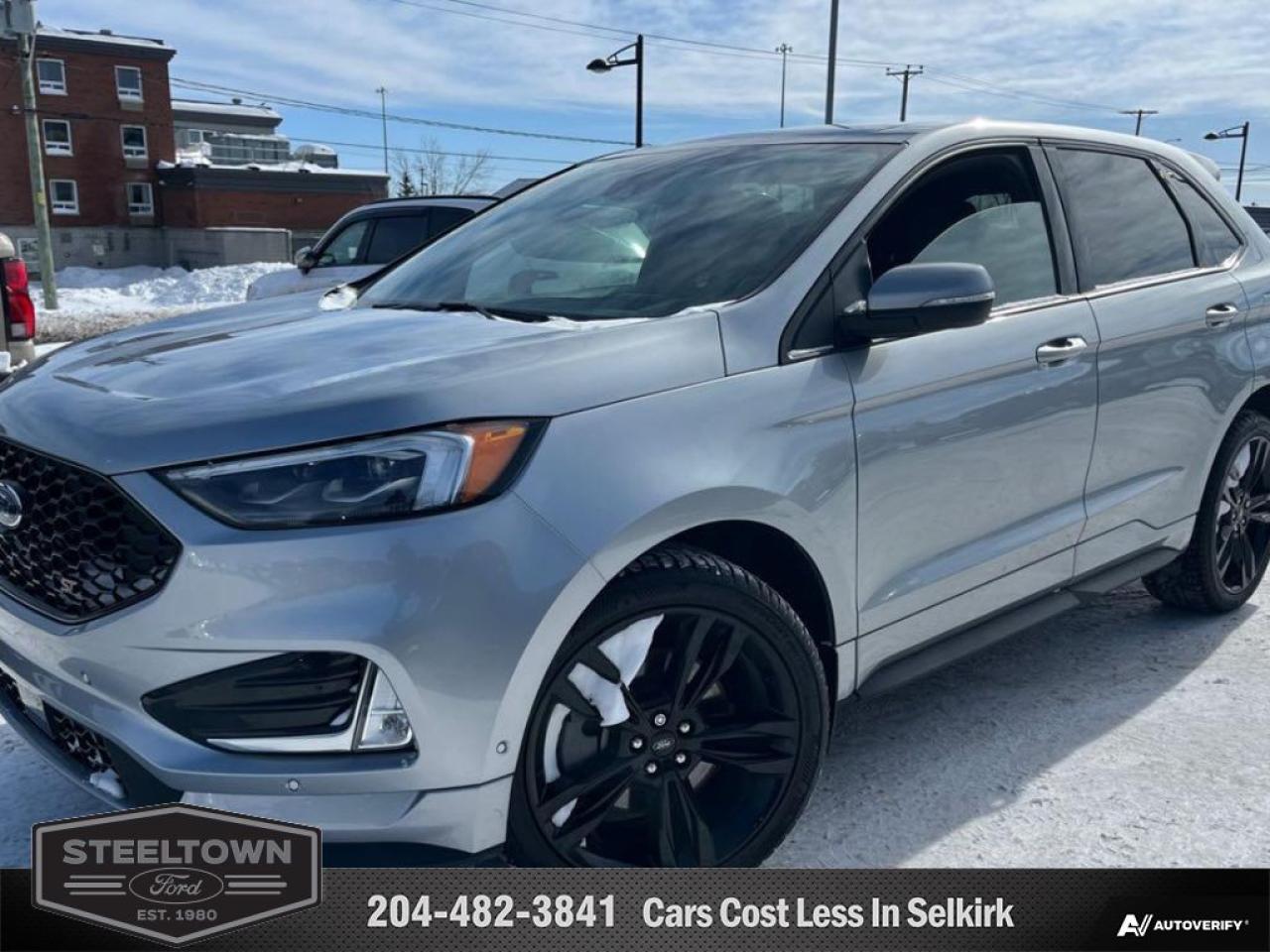 Used 2022 Ford Edge ST  -  Tow Package -  Leather Seats for sale in Selkirk, MB