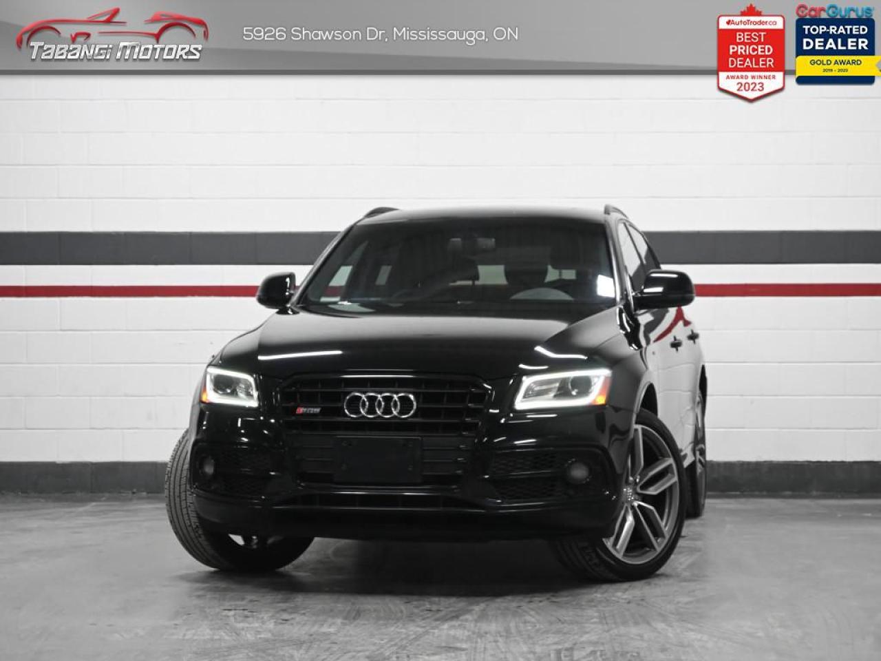 Used 2016 Audi SQ5 Progressiv   No Accident Red Leather Navigation Panoramic Roof Push Start for sale in Mississauga, ON