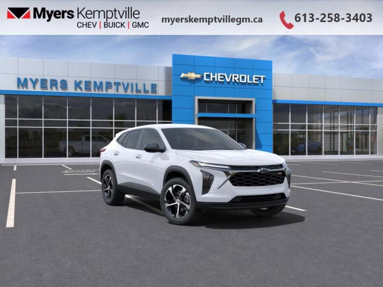 New 2025 Chevrolet Trax 1RS  - Heated Seats -  Remote Start for sale in Kemptville, ON