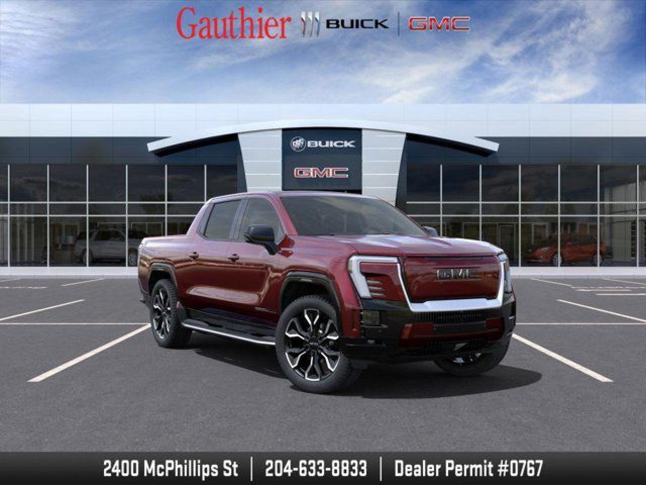 New 2025 GMC Sierra EV Max Range Denali for sale in Winnipeg, MB