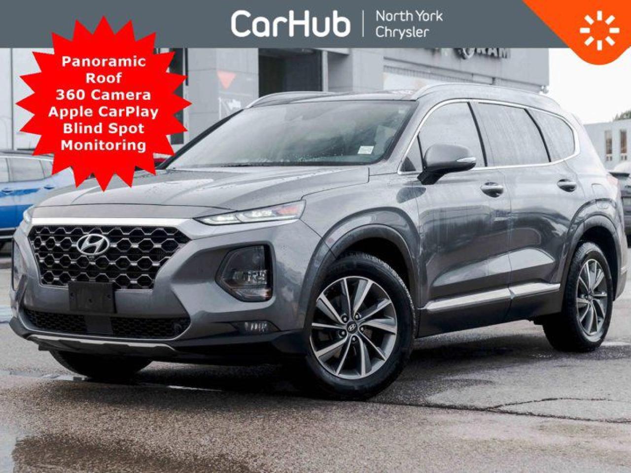 Used 2019 Hyundai Santa Fe Luxury Panoroof 360 Cam Apple CarPlay Blind Spot Monitoring for sale in Thornhill, ON