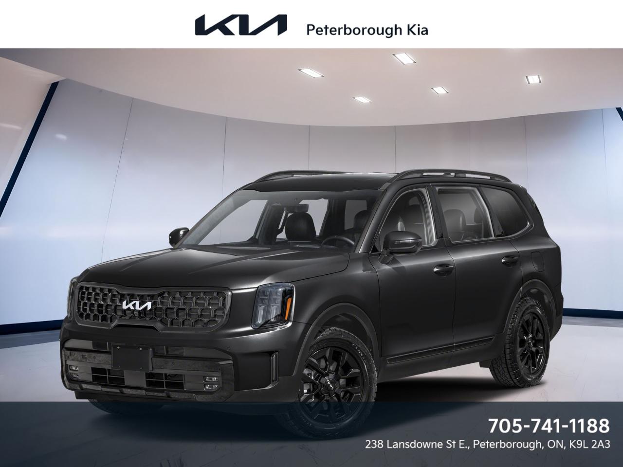 New 2025 Kia Telluride SX Limited AWD w/Mahogany Interior for sale in Peterborough, ON