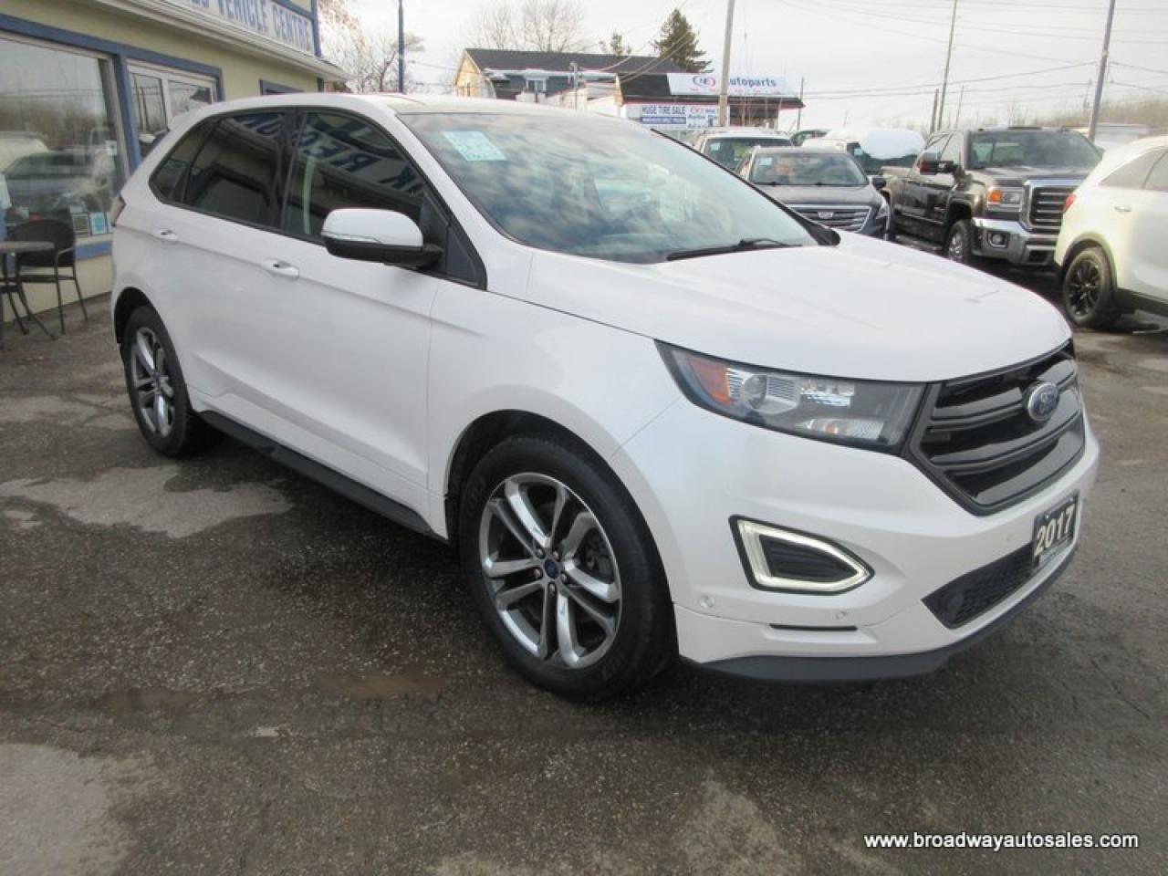 2017 Ford Edge ALL-WHEEL DRIVE SPORT-EDITION 5 PASSENGER 2.7L - ECO-BOOST.. HEATED SEATS & WHEEL.. PANORAMIC SUNROOF.. NAVIGATION.. BACK-UP CAMERA.. POWER TAILGATE.. Photo4