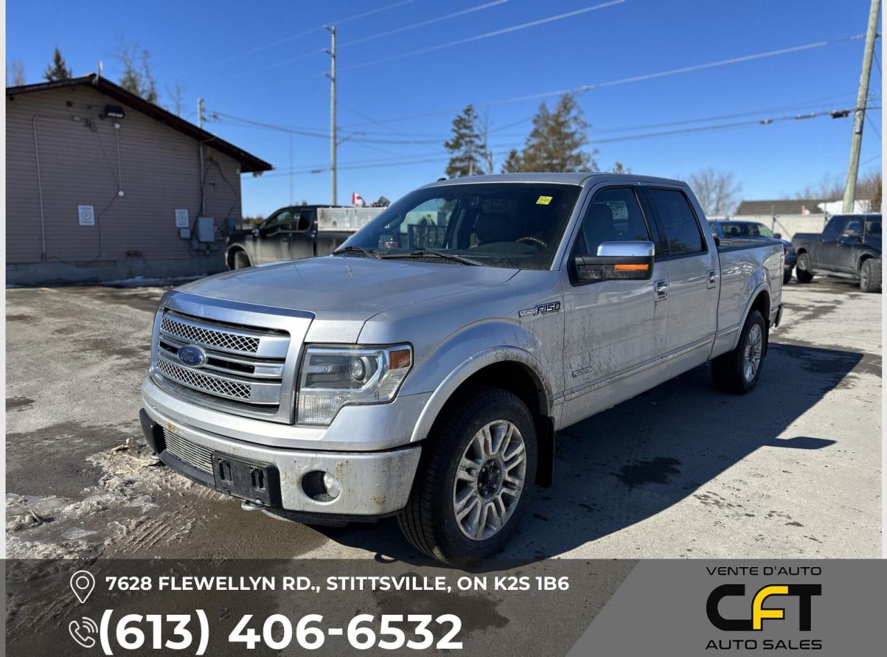 Used 2013 Ford F-150 PLATINUM for sale in Stittsville, ON