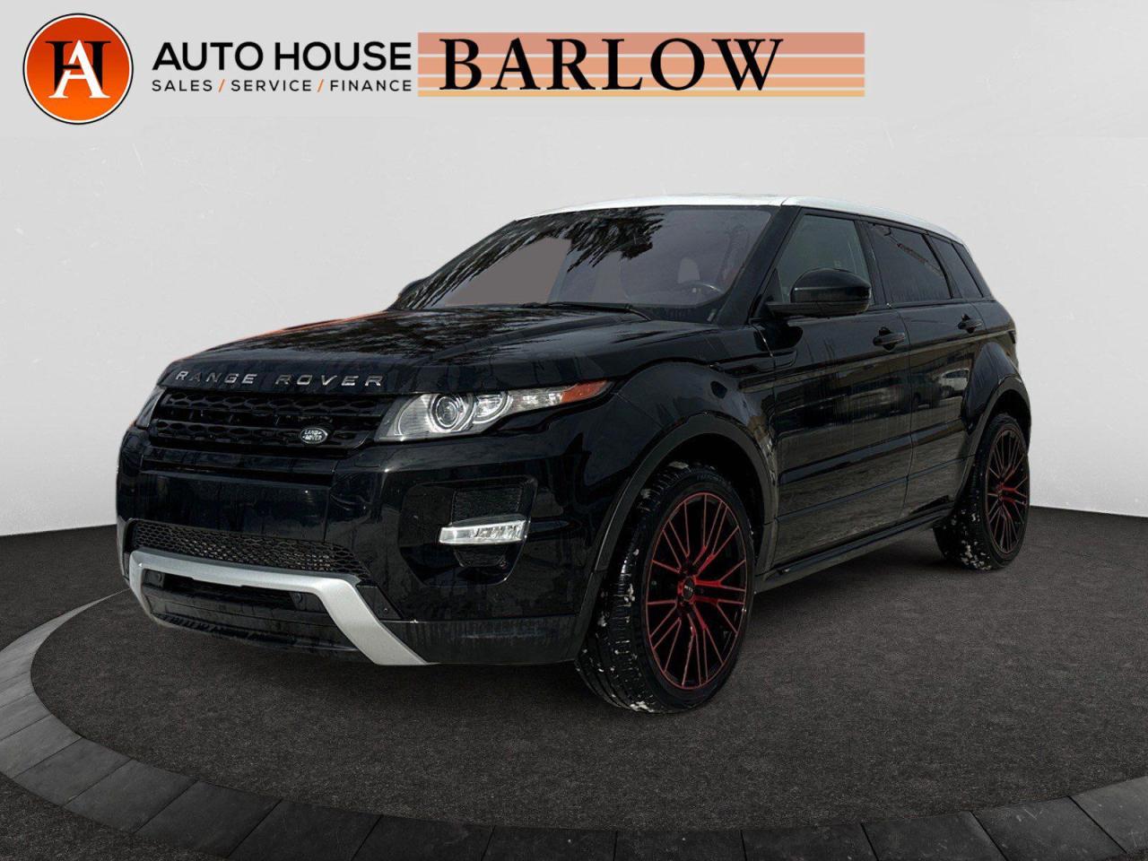 Used 2015 Land Rover Evoque Dynamic 4WD | RED INTERIOR | HEATED SEATS | PANO SUNROOF for sale in Calgary, AB