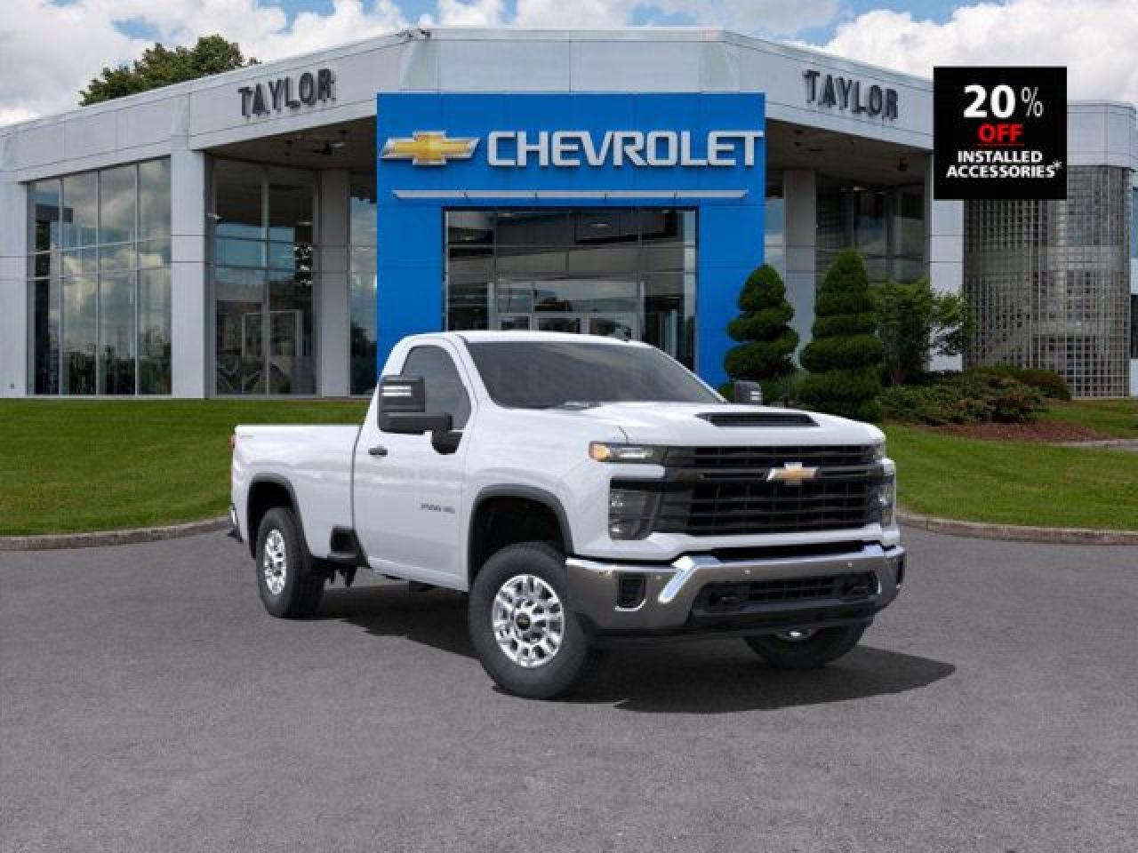 New 2025 Chevrolet Silverado 2500 HD Work Truck-  Apple CarPlay for sale in Kingston, ON