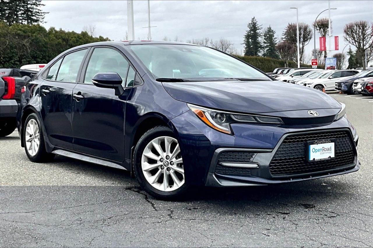 Used 2020 Toyota Corolla 4-door Sedan SE CVT for sale in Abbotsford, BC