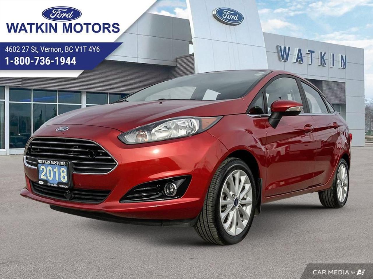 Used 2018 Ford Fiesta Sedan TITANIUM for sale in Vernon, BC