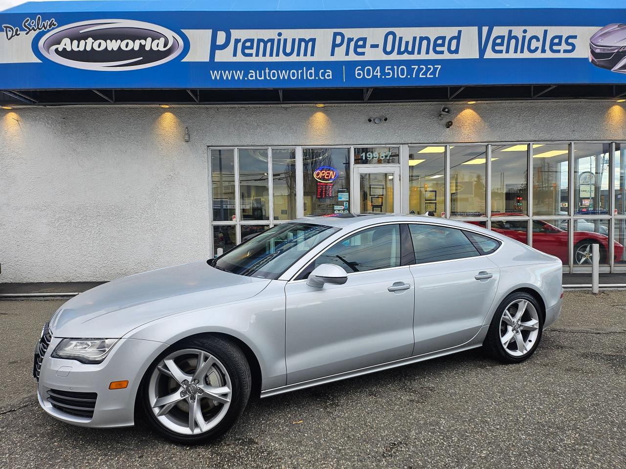 Used 2013 Audi A7 Quattro 3.0 Premium *Nav, Sunroof, Bose* for sale in Langley, BC