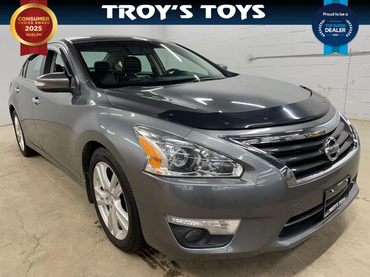 <p data-start=1214 data-end=1429>2015 Nissan Altima 3.5 SL – Performance Meets Luxury!</p><p data-start=1214 data-end=1429>This <strong data-start=1218 data-end=1247>2015 Nissan Altima 3.5 SL</strong> offers a perfect combination of power, luxury, and technology. Whether youre cruising on the highway or driving through the city, this sedan delivers both performance and comfort.</p><p data-start=1431 data-end=1556><strong data-start=1431 data-end=1455>Ready to test drive?</strong></p><p class=MsoNormal>Troys Toys: Guelphs Largest Indoor Showroom - Over 150 pre-owned vehicles and new cargo trailers in stock - All vehicles are certified unless stated AS IS - Carfax reports available for ALL vehicles - Certified vehicles eligible for 3mo. 3yr. warranty (some conditions apply) **Prices do not include sales tax and licensing** Visit us online at www.troystoys.net - Certified Canadian Trailer Company Dealer - - Custom built or stock product available - 3 year manufacturers warranty **Prices do not include sales tax and registration** View the products online at www.canadiantrailercompany.net Financing options available!(see store for details) - Good Credit, Bad Credit, No Credit *SEE STORE FOR DETAILS*</p>