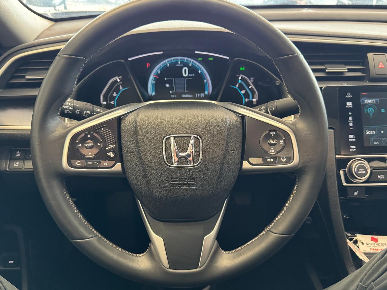 2017 Honda Civic EX-T+Roof+Adaptive Cruise+New Tires+CLEAN CARFAX - Photo #11