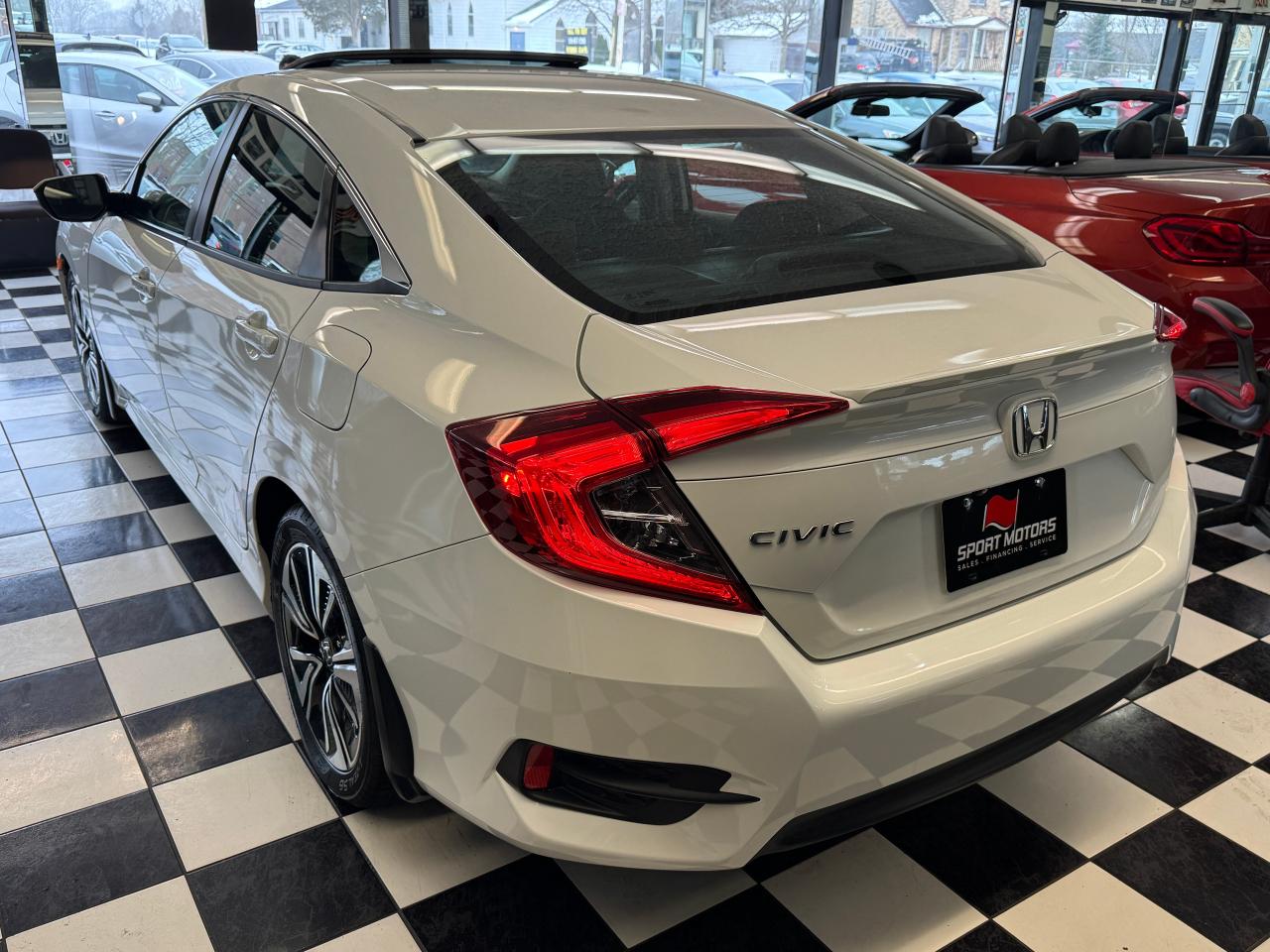 2017 Honda Civic EX-T+Roof+Adaptive Cruise+New Tires+CLEAN CARFAX - Photo #6