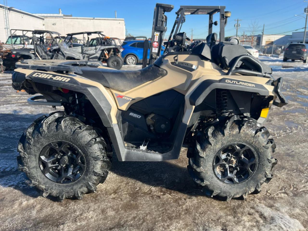 2022 Can-Am Outlander 650 XMR $98 B/W - Photo #3