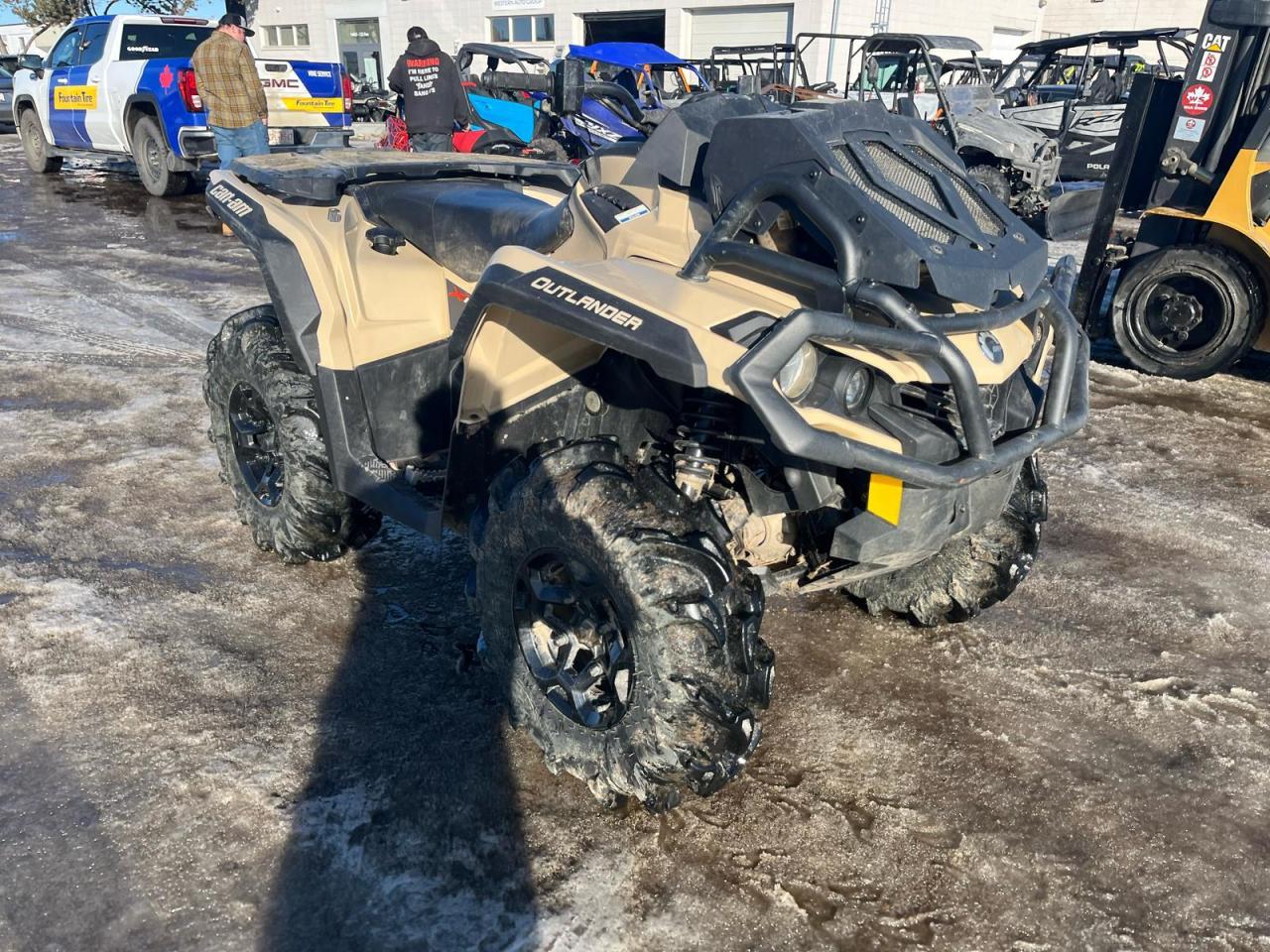 2022 Can-Am Outlander 650 XMR $98 B/W - Photo #4