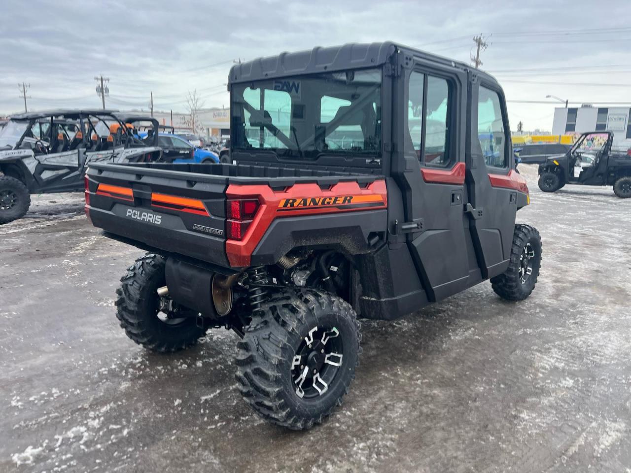 2025 Polaris Ranger 1000 NORTHSTAR ULTIMATE CREW $149 B/W - Photo #5