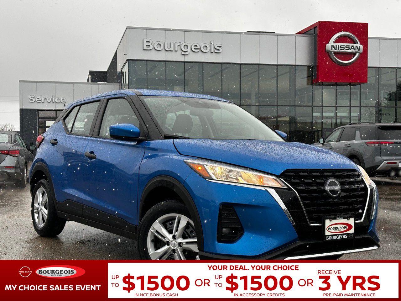New 2025 Nissan Kicks Play S FWD for sale in Midland, ON