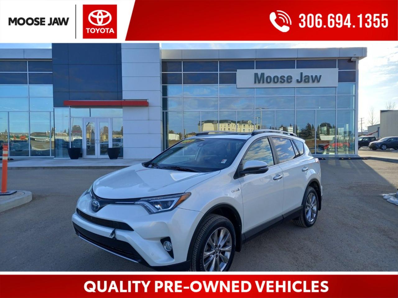 Used 2017 Toyota RAV4 Hybrid Limited for sale in Moose Jaw, SK