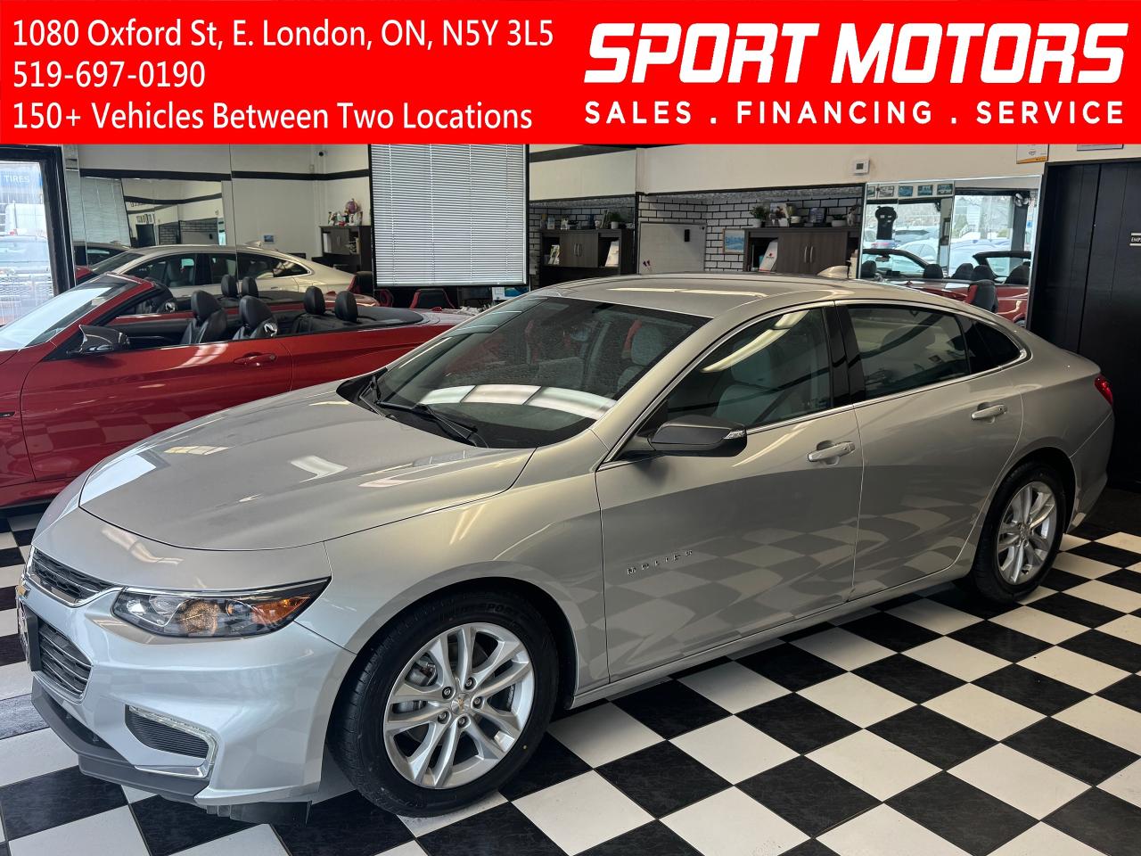 Used 2017 Chevrolet Malibu LT+New Tires+Brakes+Camera+ApplePlay+Remote Start for sale in London, ON