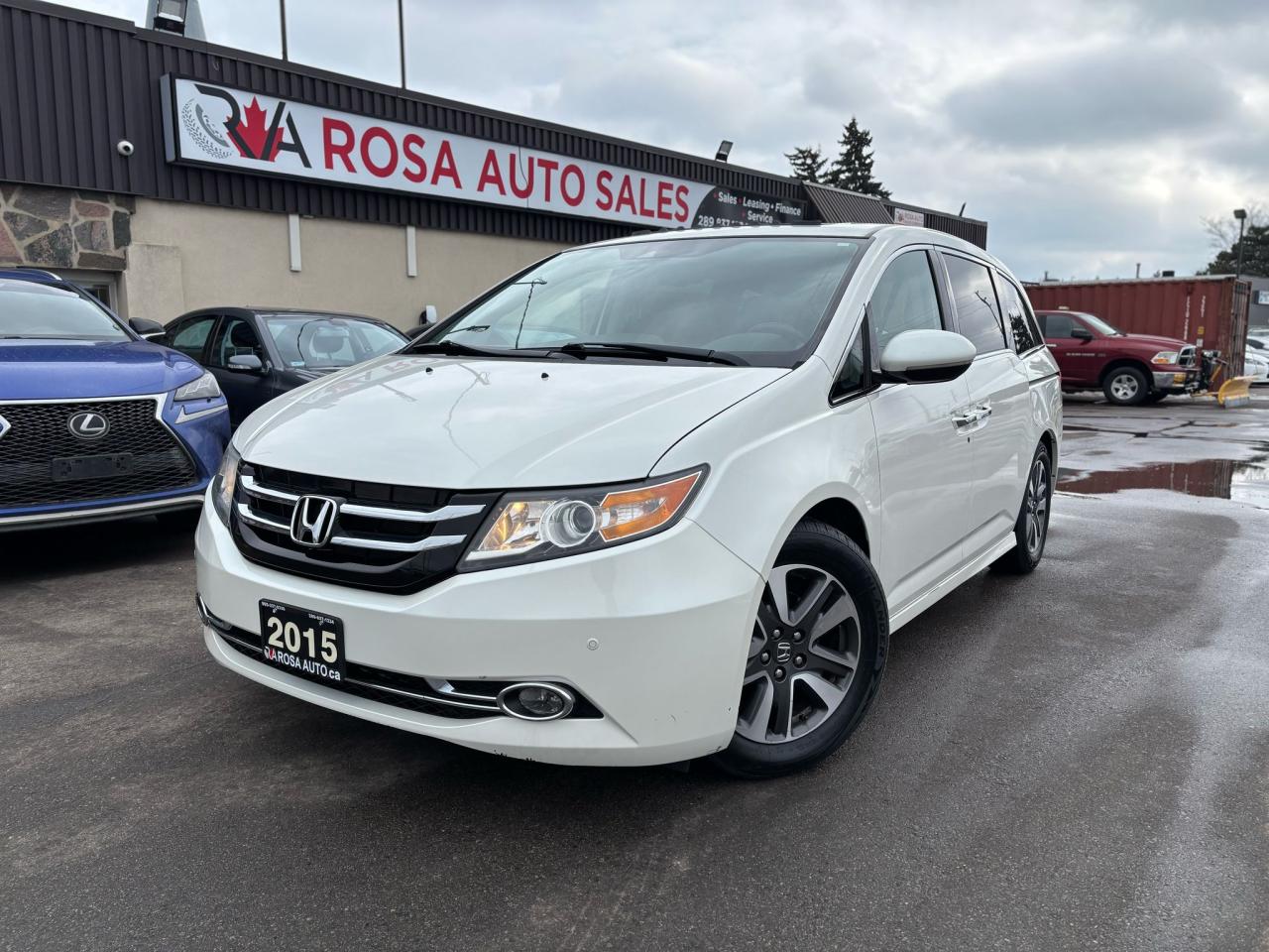 Used 2015 Honda Odyssey NO ACCIDENT NEW TIMING BELT 8 PASS FULLY LOADED for sale in Oakville, ON