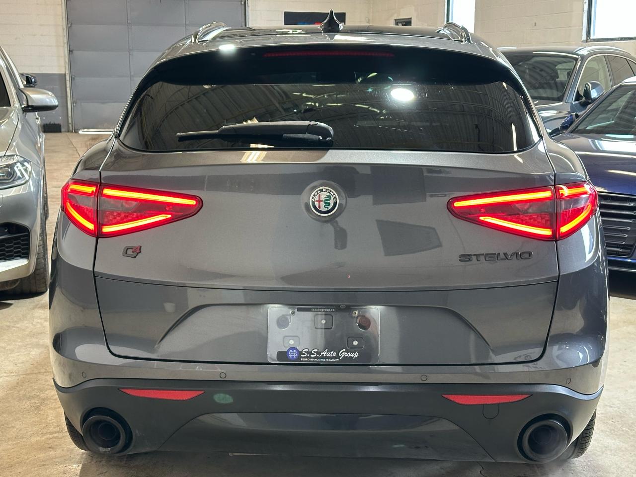 2019 Alfa Romeo Stelvio TI SPORT Q4|RED INT.|CARPLAY|BACKUP|ONE OWNER| - Photo #5