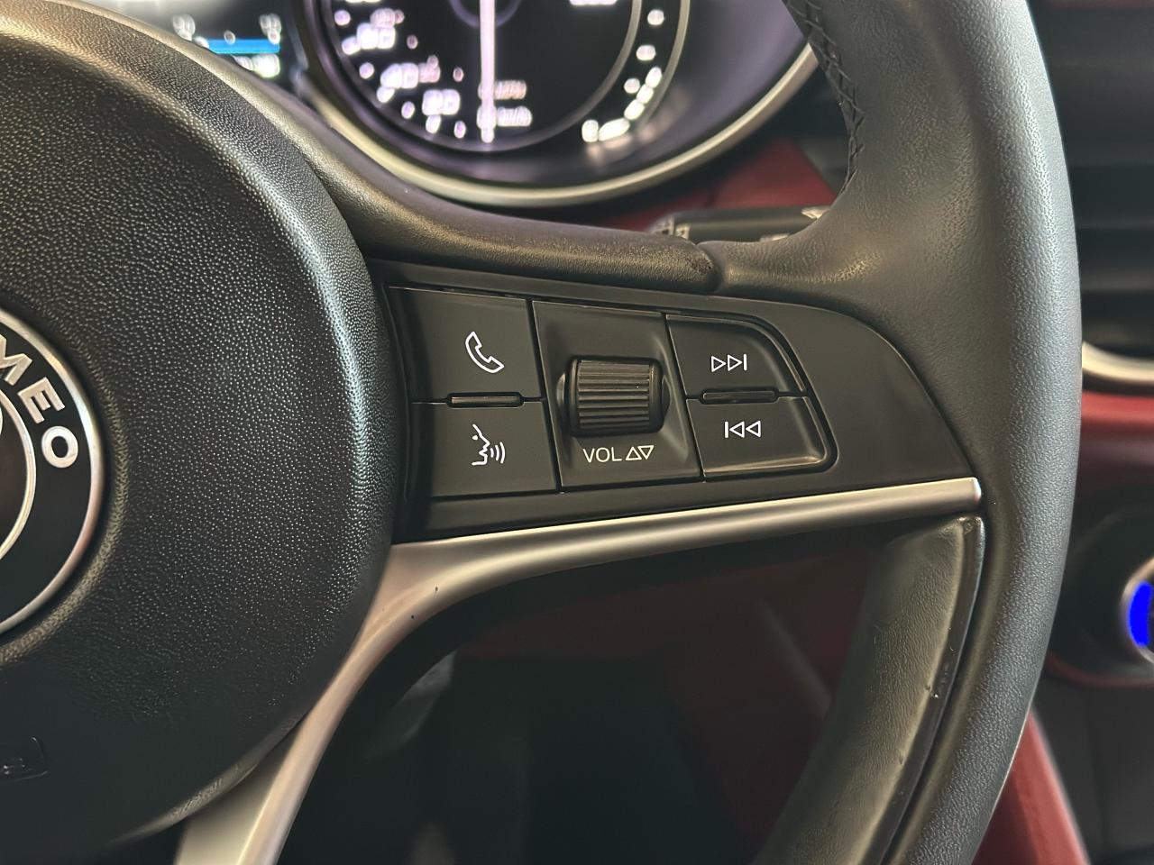 2019 Alfa Romeo Stelvio TI SPORT Q4|RED INT.|CARPLAY|BACKUP|ONE OWNER| - Photo #14