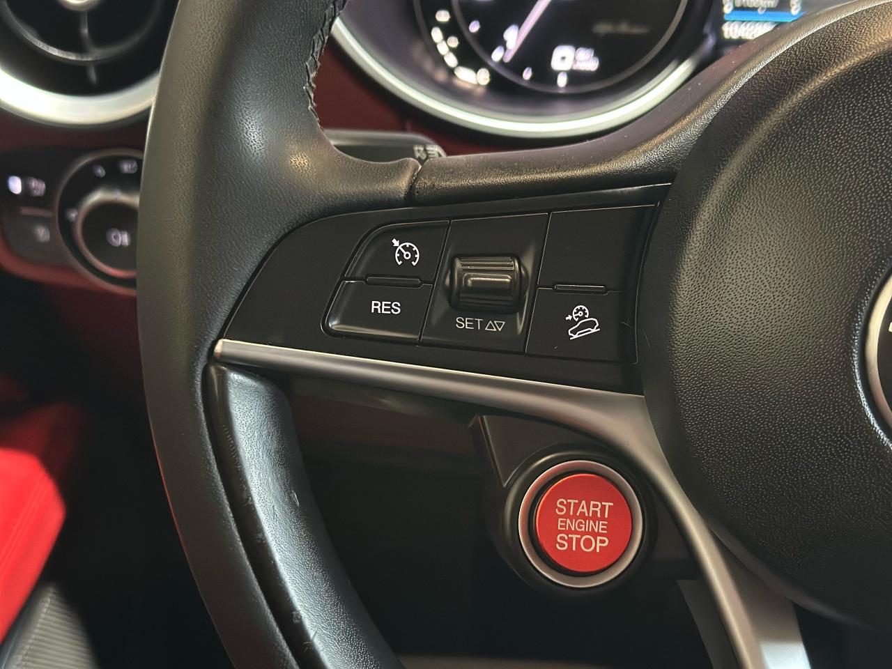 2019 Alfa Romeo Stelvio TI SPORT Q4|RED INT.|CARPLAY|BACKUP|ONE OWNER| - Photo #13