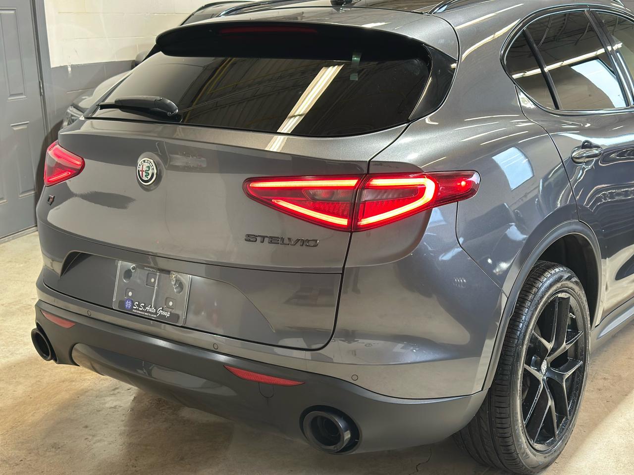 2019 Alfa Romeo Stelvio TI SPORT Q4|RED INT.|CARPLAY|BACKUP|ONE OWNER| - Photo #33