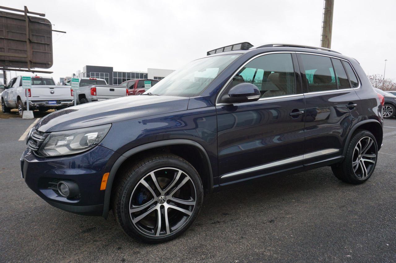 2017 Volkswagen Tiguan HIGHLINE R-TYPE AWD CERTIFIED *ACCIDENT FREE* NAV CAMERA BLUETOOTH LEATHER HEATED SEATS PANO ROOF CRUISE ALLOYS - Photo #3