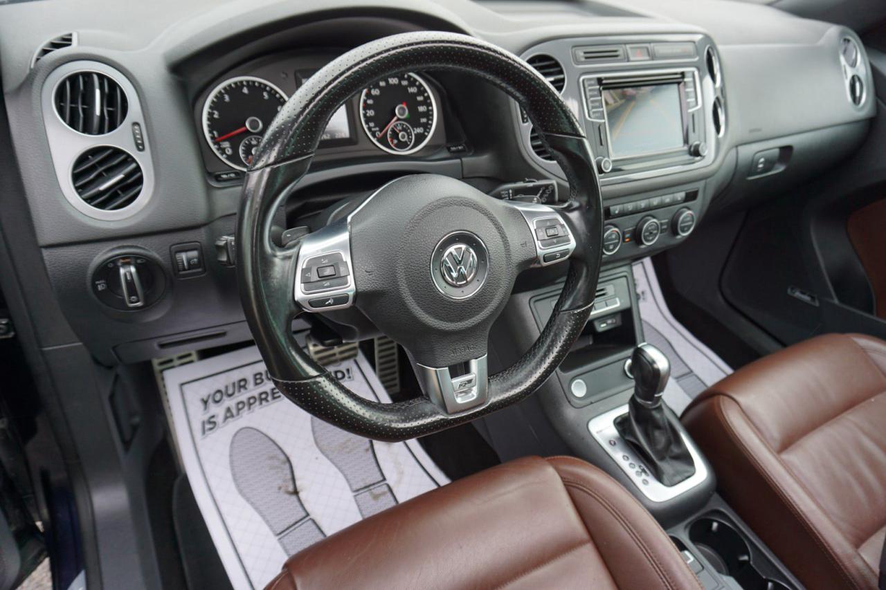 2017 Volkswagen Tiguan HIGHLINE R-TYPE AWD CERTIFIED *ACCIDENT FREE* NAV CAMERA BLUETOOTH LEATHER HEATED SEATS PANO ROOF CRUISE ALLOYS - Photo #9