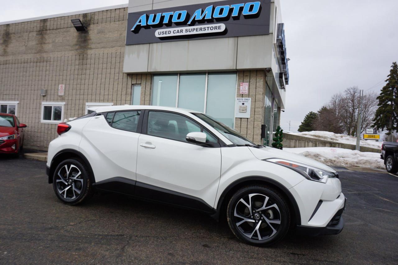 <div>*SAFETY INCLUDED*ONE OWNER*28 SERVICE RECORDS*FREE ACCIDENT*LOCAL ONTARIO CAR<span>* </span><span>Very Clean Toyota C-HR FWD 2.0L </span><span>with Automatic Transmission has Back Up Camera</span><span>. White on Black</span><span> Interior, Fully Loaded with: Power Windows, Locks, heated Mirrors, CD/AUX/USB, AC, Keyless Entry, Heated front Seats, Push To Start, Fog Light, Cruise Control, Power front Seat, Bluetooth, Side Signal Lights, Alloys, Push to start, Wood Trim Interior, and ALL THE POWER OPTIONS!! </span></div><br /><div><span>-------------------------------------------------</span><br><span>Financing options are available start from 6.99% with $0 Down payment O.A.C.</span><br><span>-------------------------------------------------</span><br><span>SAFETY CERTIFICATION INCLUDED*** Vehicle comes with: Safety Certification, and Car Fax Report ALL INCLUDED!! At no extra cost to you!! Dont miss this opportunity to own a high-quality, pre-owned vehicle. </span><br><span>-------------------------------------------------</span><br><span>Additionally, our vehicles qualify for up to 4 years of extended warranty. Please speak to your sales representative for more information.</span><br><span>-------------------------------------------------</span><br><span>We are open Monday to Saturday from 10am - 6pm, Sundays Closed.</span><br><span>-------------------------------------------------</span><br><span>We also welcome trade-ins, with on-site buyers available to estimate your vehicle on the same day.</span><br><span>-------------------------------------------------</span><br><span>Visit us at 3219 Harvester Road, Burlington, L7N 3N8 or call us at Nine O Five-281-2255 for more information.</span><br><span>------------------------------------------------</span><br><span>Check our inventory at www automotoinc ca</span></div>