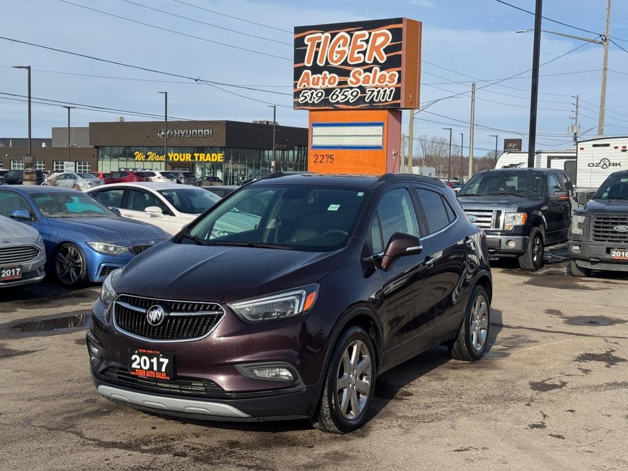 Used 2017 Buick Encore ESSENCE, LEATHER, SUNROOF, AUTO, 4CYL, CERTIFIED for sale in London, ON