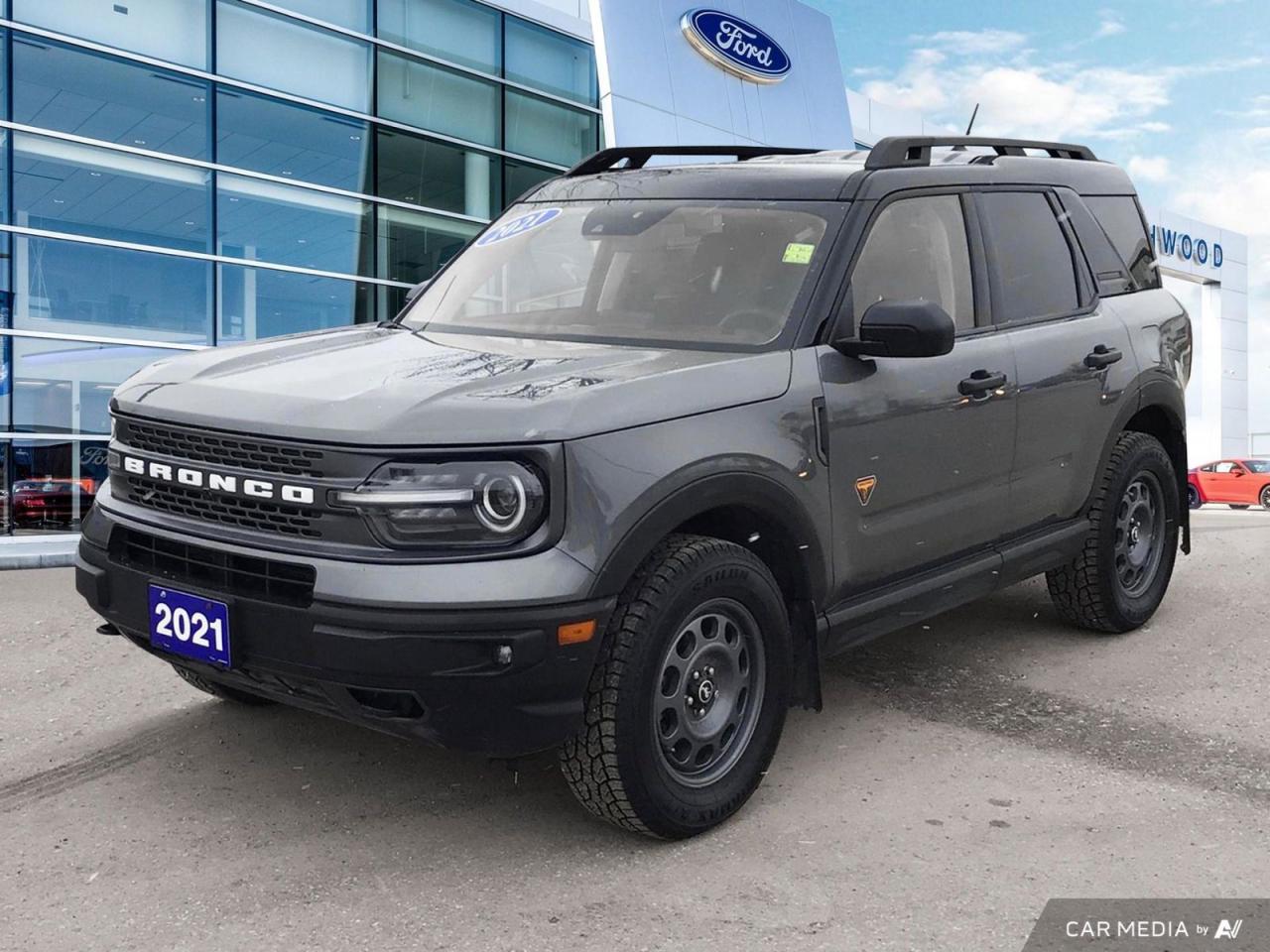 Used 2021 Ford Bronco Sport Badlands 4X4 2.0 Liter | Trailer Tow Pack | Local Vehicle for sale in Winnipeg, MB