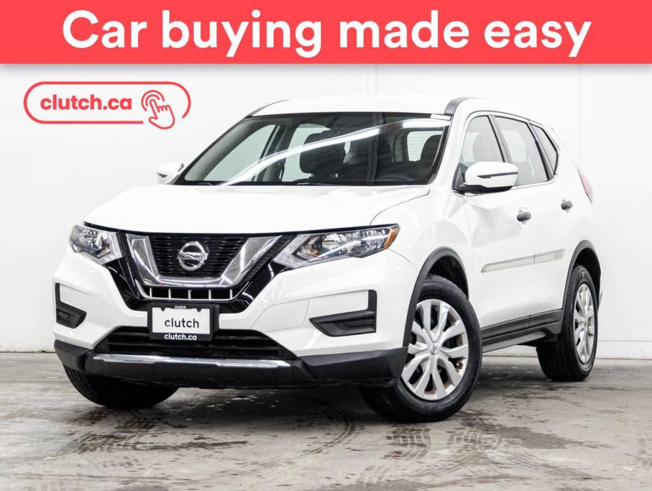 Used 2018 Nissan Rogue S AWD w/ Apple CarPlay & Android Auto, Rearview Cam, A/C for sale in Toronto, ON