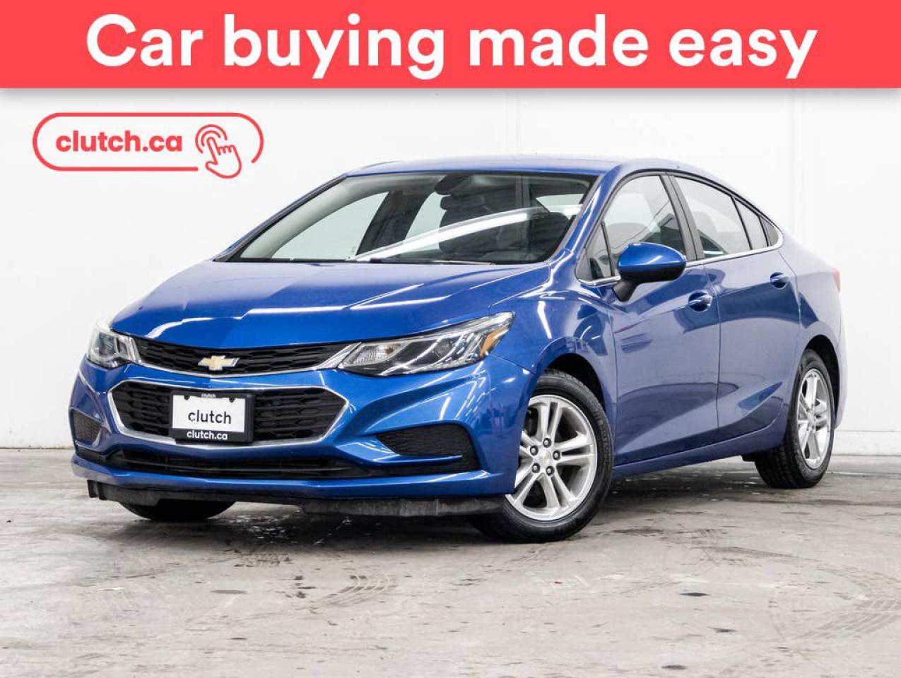 Used 2018 Chevrolet Cruze LT w/ Apple CarPlay & Android Auto, Rearview Cam, A/C for sale in Toronto, ON