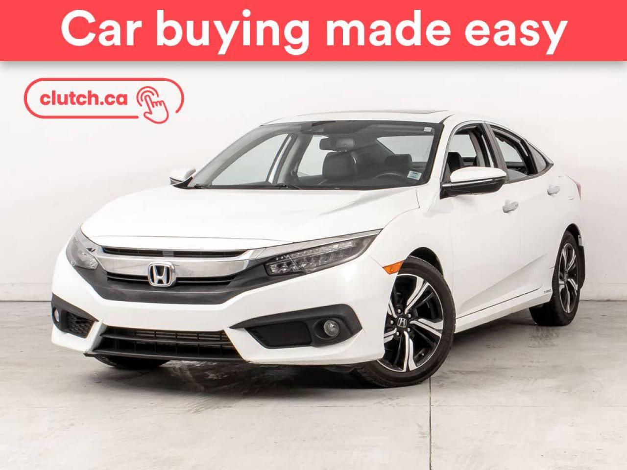 Used 2017 Honda Civic Touring w/ Adaptive Cruise control, Power Sunroof, Navigation for sale in Bedford, NS