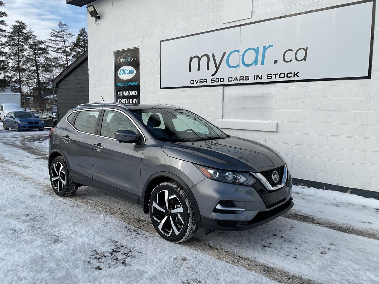 Used 2023 Nissan Qashqai SL LOW MILEAGE!!!  SUNROOF. LEATHER. NAV. HEATED SEATS. BACKUP CAM. A/C. CRUISE. PWR GROUP. KEYLESS ENT for sale in North Bay, ON