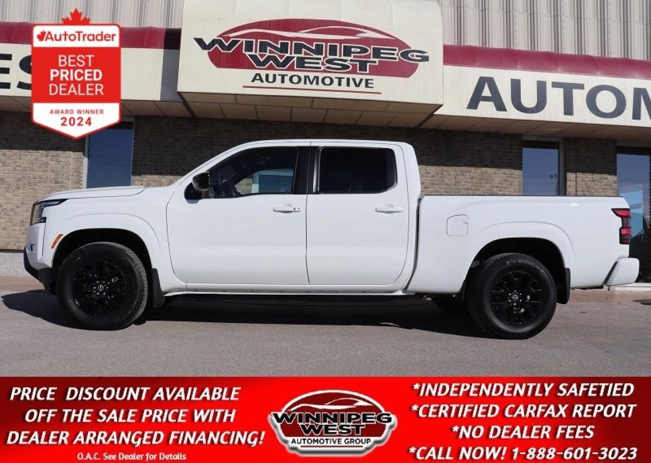 Used 2023 Nissan Frontier SV MIDNIGHT EDITION CREW LONG V6 4x4, LOADED/CLEAN for sale in Headingley, MB