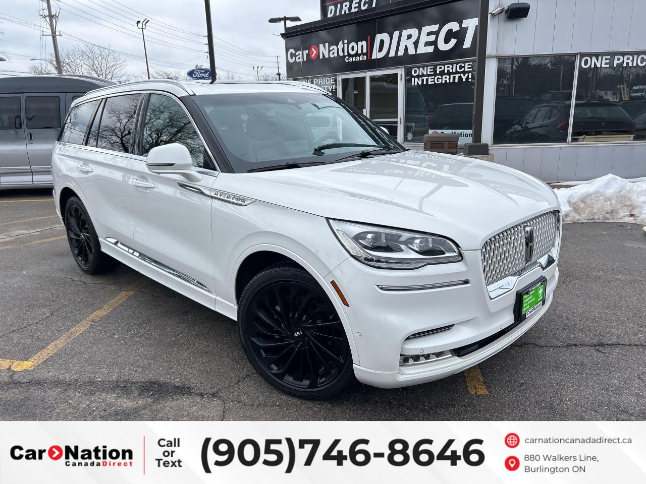 Used 2022 Lincoln Aviator RESERVE | AWD |DYNAMIC HANDLING & MONOCROMATIC PKG for sale in Burlington, ON