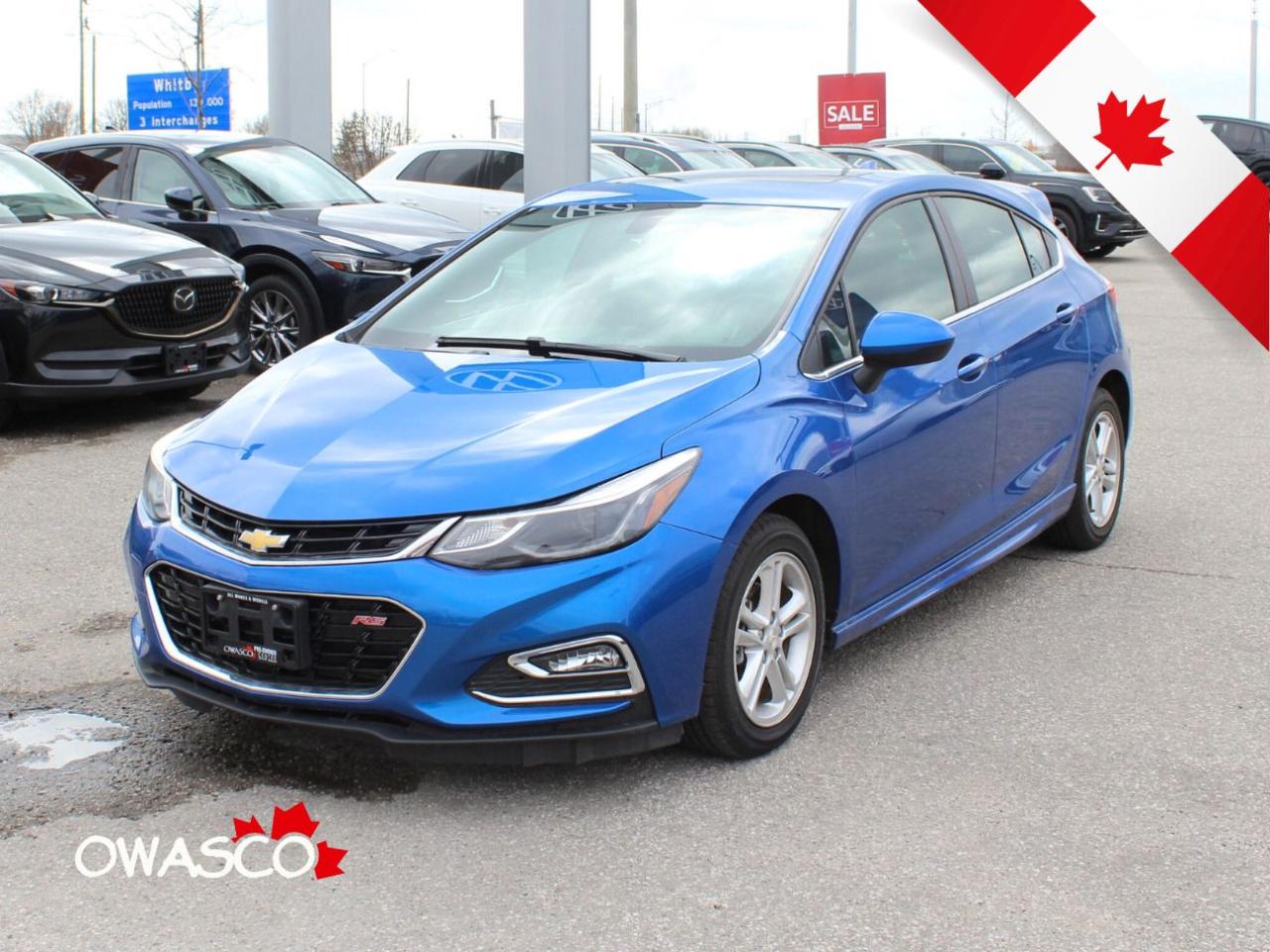 Used 2018 Chevrolet Cruze 1.4L LT Turbo! Great Condition! Sunroof! Certified for sale in Whitby, ON
