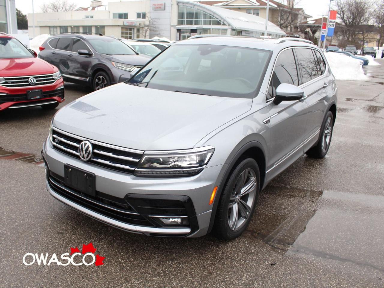 Used 2021 Volkswagen Tiguan 2.0L Highline R-Line! Clean CarFax! Nice SUV! for sale in Whitby, ON