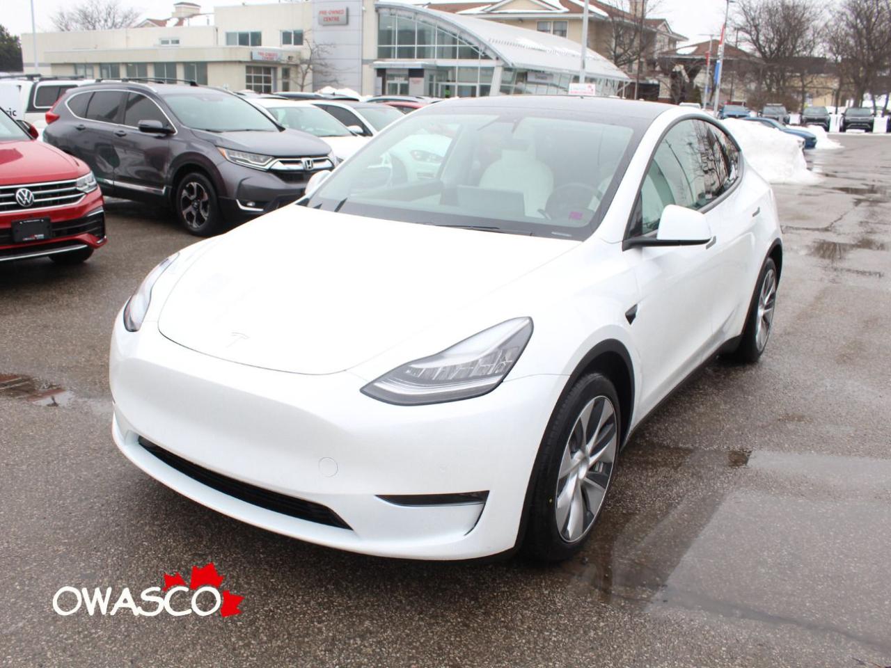 Used 2021 Tesla Model Y Long Range AWD! Clean CarFax! Go Electric! for sale in Whitby, ON